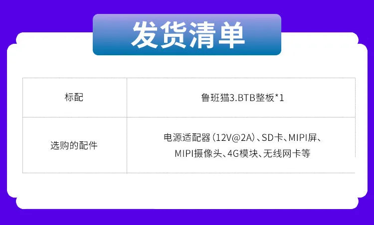 Wildfire Luban Cat 3 Single-Board Computer, Rockchip RK3576 Development Board, Linux & Android AI Board with BTB Connector
