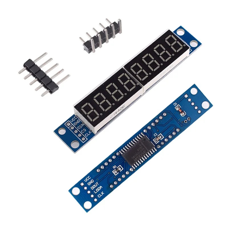 TM1637 4 Bits/TM1638/MAX7219 8 Bit Digital LED Display Module 7 Segment 0.36Inch Clock RED Anode Tube Four Serial Driver