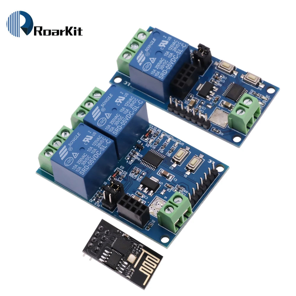 ESP8266 ESP-01 5V 1 Channel 2 Way WiFi Relay Module Things Smart Home Remote Control Switch ESP01 WIFI Wireless Module Phone APP