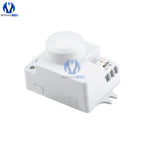 AC 220V 5.8GHz Microwave Radar Sensor Switch Human Body Motion Induction Sensor for LED Light Sensors Switches