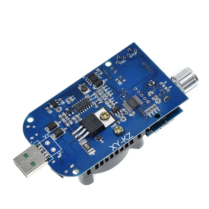1PCS KZ35 Constant Current Electronic Load USB Type C QC2.0/3.0 AFC FCP Triggers Battery Testser Discharge Capacity Meter