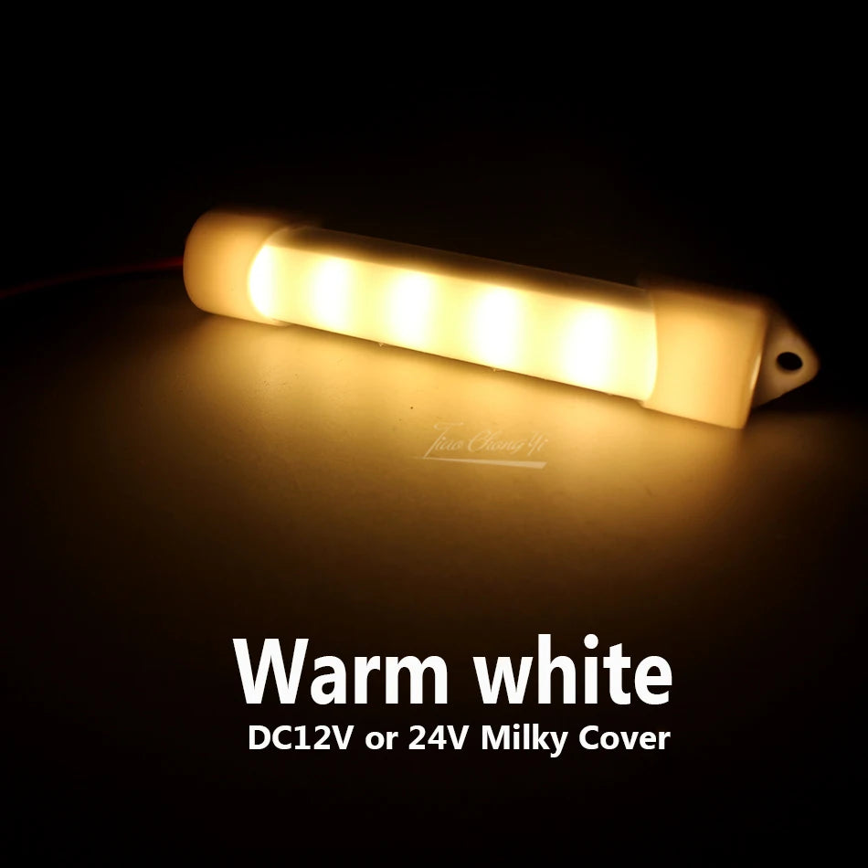 DC5V 12V/24V LED Light Strip  10cm 12LEDs 6LEDs Hard Rigid Tube Bar Lamp IP30 5730-led bead Lights Strips For DIY