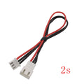 5Pcs XH 2.54mm JST Male to Female Connector 2S 3S 4S 5S 6S 7S 8S Lipo Balance Wire Extension Charged Cable Lead Cord