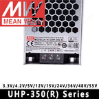 Mean Well UHP-350/350R-3.3/4.2/5/12/15/24/36/48/55 Meanwell UHP-350 Series 350W Led display Power Supply PFC/Redundant function