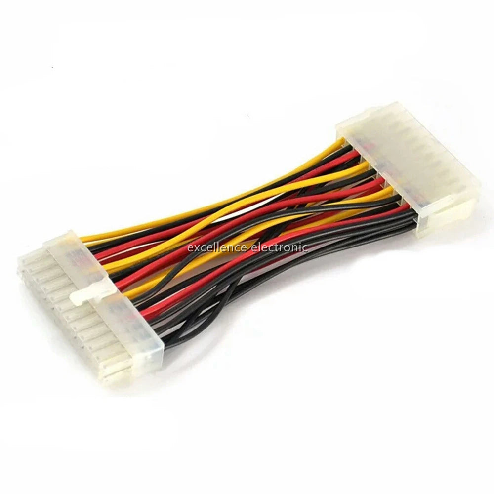 1/2/5Pcs ATX 20 Pin To 24 Pin Female to Male Power Supply Adapter Extension Cable For Laptop PC Computer