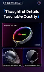 ESSAGER 15W Magnetic Wireless Chargers Qi Qi2 Wireless Charger Fast Charging Pad for iPhone 17 16 15 14 Mini Phone Charger