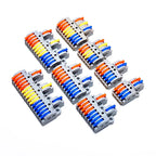 Wire Connectors KV-223-2 Terminal Block Push-in Quick Connector Docking Wiring Connector Electrical Plug-in Fast Cable Connector