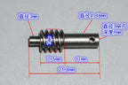 3v 6v DC N20 Mini Micro Metal Gear Motor 3mm Shaft Worm Gear Reduction Motor Model Aircraft Folding Landing