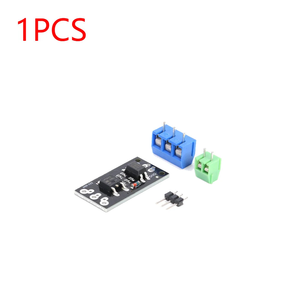 1-10pcs LR7843 Isolated MOSFET MOS Tube FET Module Replacement Relay Board DC5-30V 161A HW-532B FET Module for Arduino