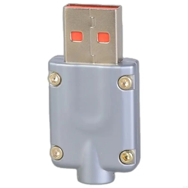 462E USB Male Housing Metal With Gold Plated Screws Suitable For Data Cable Fast Charging 4 Pin Male Connector Plug Socket