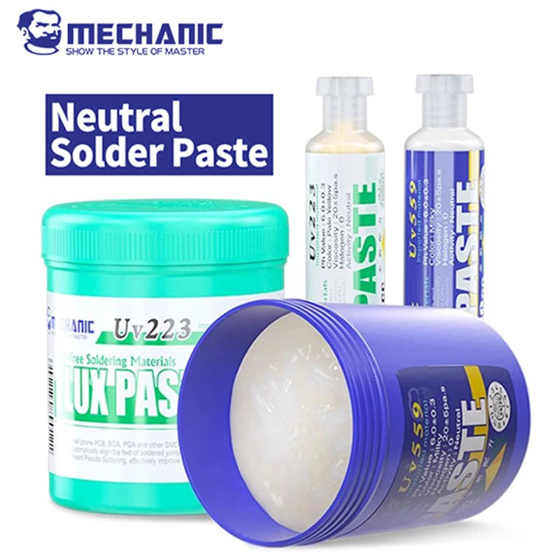 MECHANIC UV223/UV559 LEAD-FREE Soldering Flux Solder Paste for Smartphone Tablet Computer BGA SMD PCB Welding Repair Tools