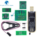 TZT CH341 CH341B 24 25 Series EEPROM Flash BIOS USB Programmer Module SOIC8 SOP8 Test Clip For EEPROM 93CXX / 25CXX / 24CXX