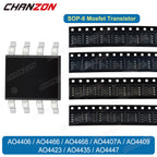 Original Sop8 Ao4406 Ao4466 Ao4468 Ao4407A Ao4409 Ao4423 Ao4435 Ao4447 N/P Channel 8 Pin Mosfet Transistor Integrated Circuit