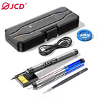 Multifunctional USB Digital Electric Soldering Iron Set Kit Intelligent 300-450℃ Temperature Adjustable Solder Iron Welding Tool