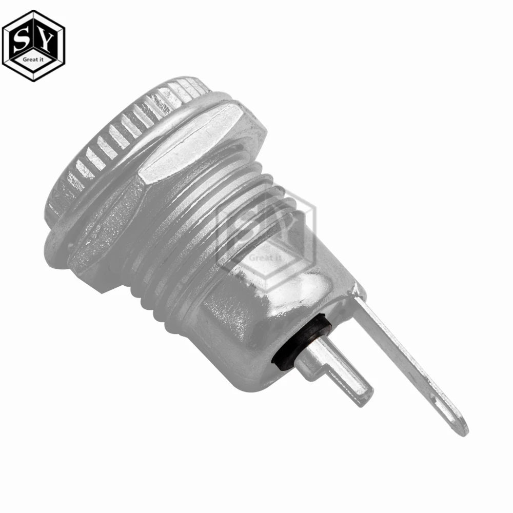 DC099 5.5 mm x 2.1mm DC Power Jack Socket Female Panel Mount Connector Metal DC-099 Open Hole 11MM 5.5*2.1 5.5*2.5