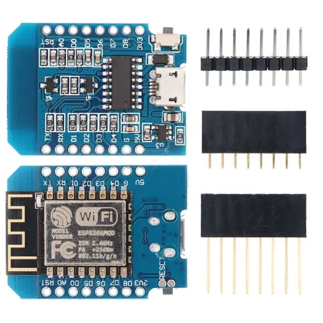10pcs WeMos D1 Mini Pro V3.0 NodeMcu 4MB/16MB Bytes Lua WIFI Internet of Things Development Board Based ESP8266 CH340G Nodemcu V