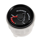 52mm 0-190ohm Waterproof Boat Marine Rudder Angle Indicator With Rudder Angle Sensor 7 color Backlight for Car Truck 12V/24V
