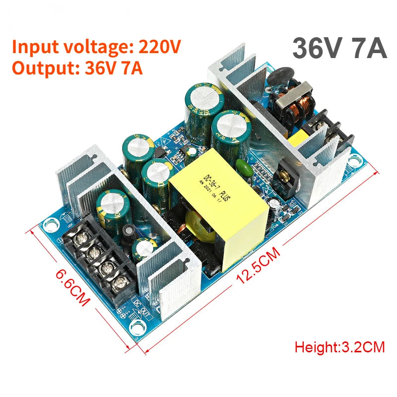 Hot Selling Products High Power 48V 6A Power Adapter AC 220V to DC 36V 48V Switching Power Supply Module Board