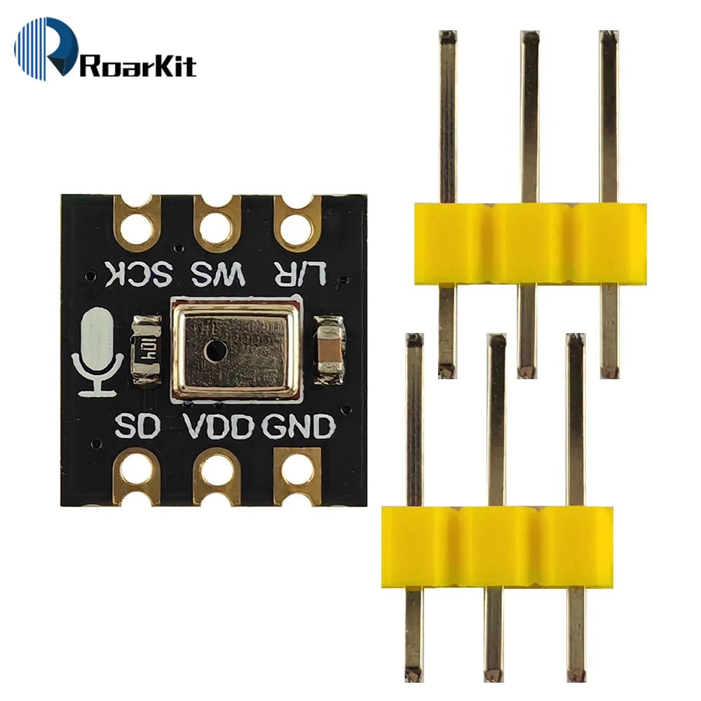 Ms4030 compatible with inmp441 omnidirectional microphone mems high precision low power consumption i2s esp32