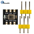 Ms4030 compatible with inmp441 omnidirectional microphone mems high precision low power consumption i2s esp32