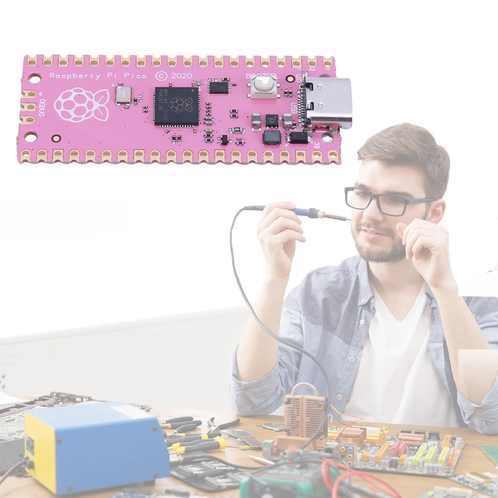 RP2040 High-Performance Cortex-M0+ Processor for Raspberry Pi Pico 264KB ARM Running Up To 133 MHz Support C/C++/Python