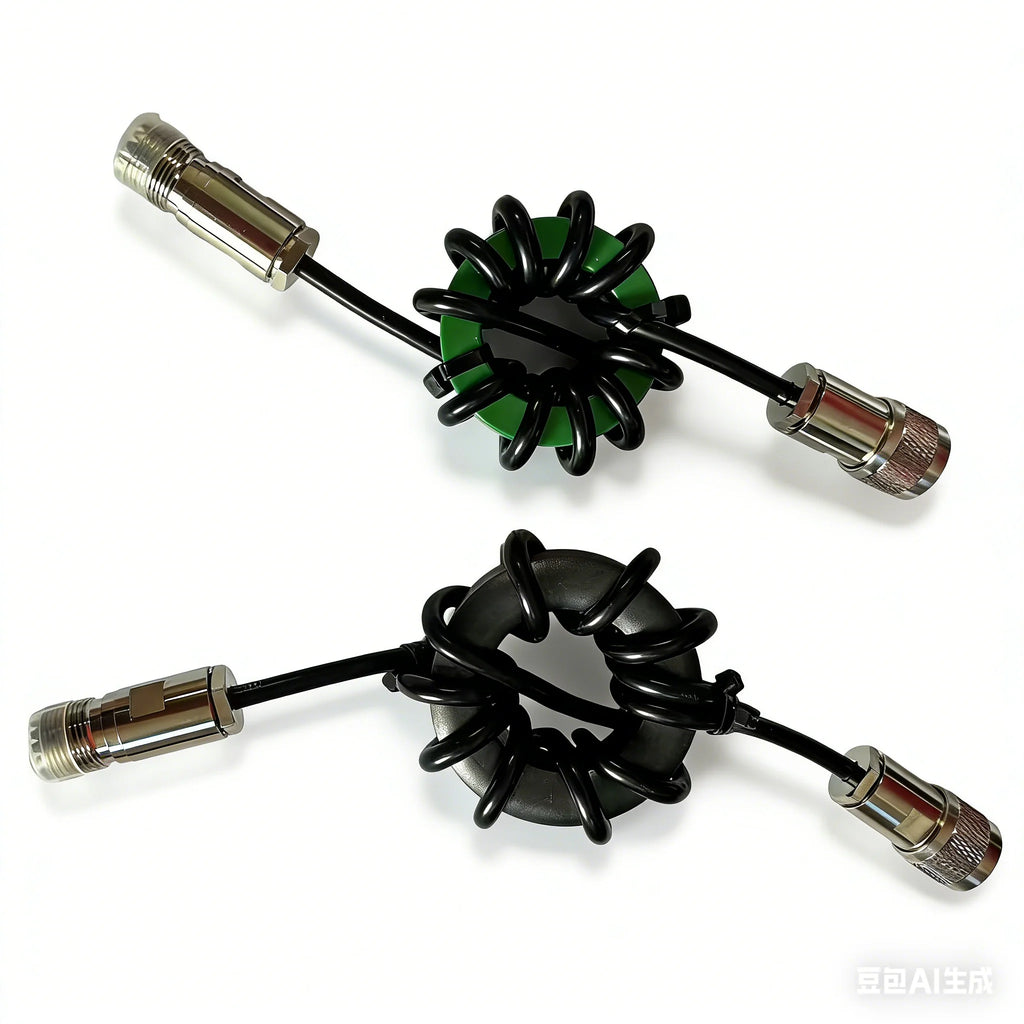Balun 1 1 Nickel Zinc Ferrite Core 1 8 50MHz High Power FT8 HF Choke Balun Accessories