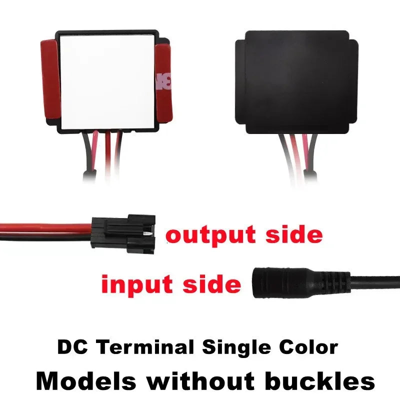 Touch Sensor Switch DC 12V 24V 5A 60W LED Smart Single Key Mirror Light Switch Touch Dimmer Switch For Bathroom Mirror