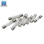 10pcs 5*20mm 6*30mm Glass and Ceramic Fuse 250V Fast Blow 0.1A 0.2A 0.5A 1A 2A 3A 3.15A 4A 5A 6A 8A 10A 15A 20A 25A 30A AMP FUSE