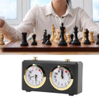 Chess Clock Professional Wind Up Multi Functional Mechanism Portable Large Easy To Read Dials Chinese Chess Mechanical Timer