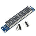 TM1637 MAX7219 4 Bits / 8 bit Digital LED Display Module 7 Segment 0.36Inch Clock RED Anode Tube Four Serial Driver