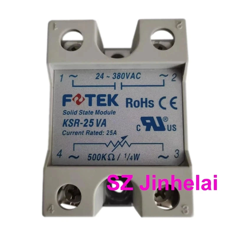 FOTEK KSR-25AA 10AA 40AA 75AA -H 10VA 25VA 40VA 50VA 75VA Authentic Original Single-phase Solid State Relay