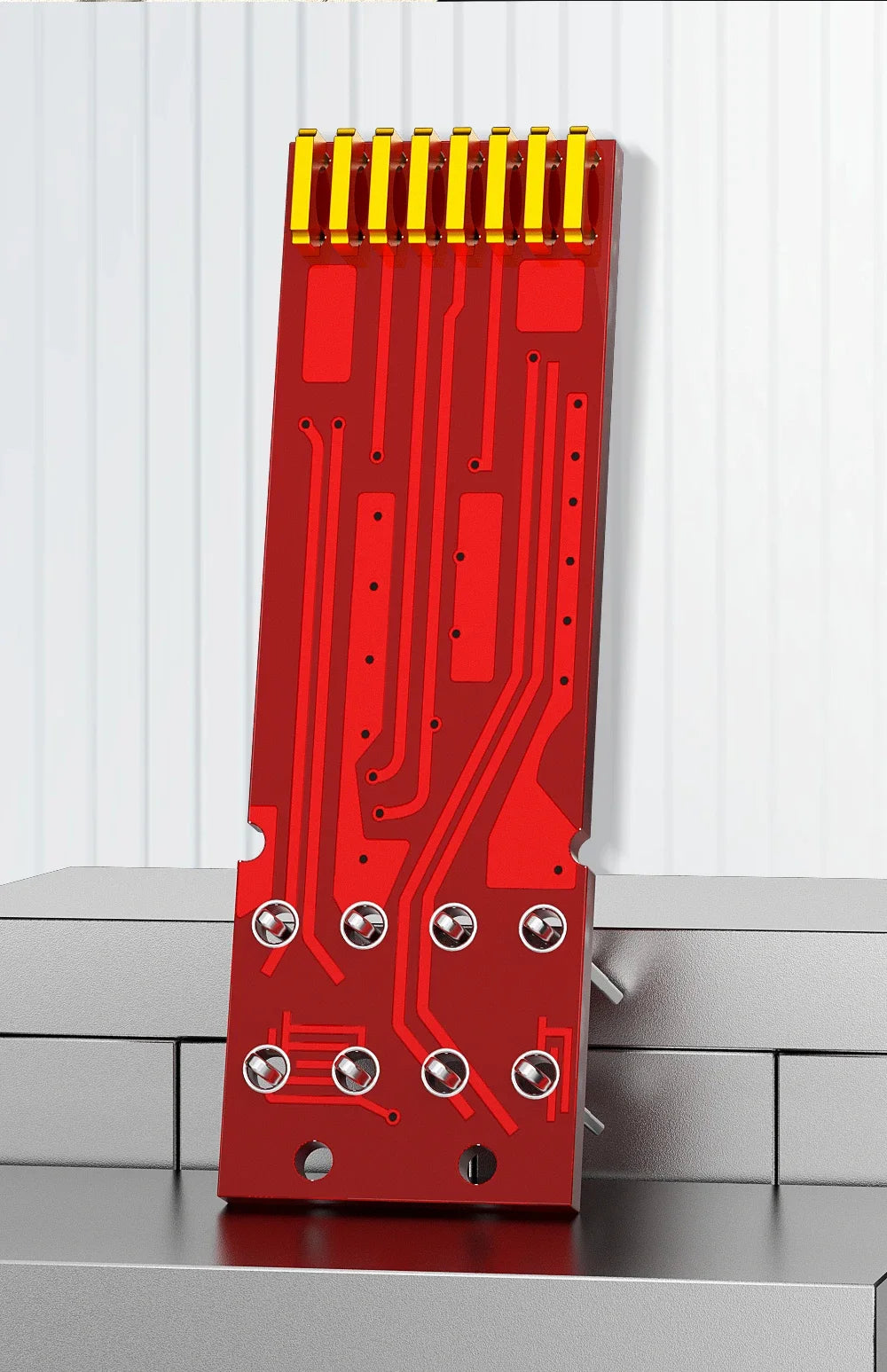 AMPCOM Tool-less RJ45 Connector, CAT8/7A/7/6A/6 Tool Free Reusable Termination Plugs Shielded Ethernet Field Modular PLug