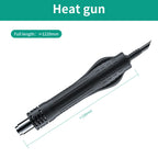 LUXIANZI 8589D+ 2 IN 1 Hot Air Gun Soldering Station With LED Digital Display For BGA PCB IC Repair Tool SMD Rework Station