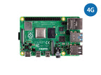 Raspberry Pi 4 Computer Model B, Single Board Computer for Building Mini PC/Smart Robot/Game Console/Workstation/Media Center