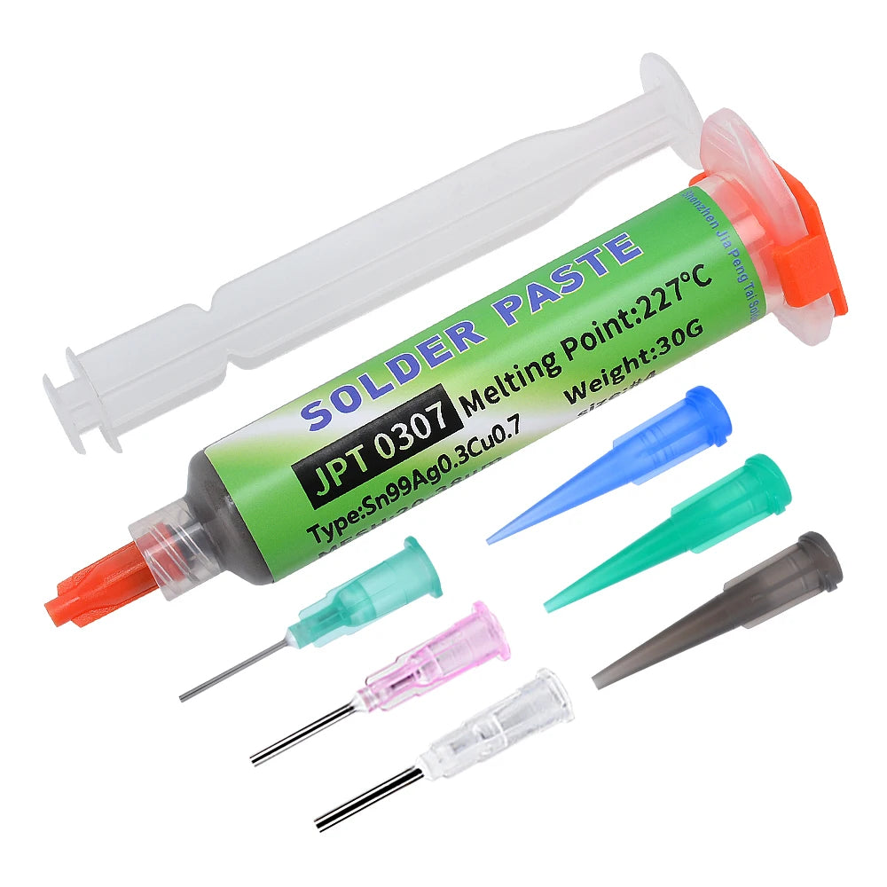 JPT0307 Lead-Free Solder Paste RoHS No-Clean Silver-Containing for SMT