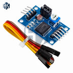 ‌PCF8591 ADC/DAC Converter Module – 8-Bit I2C Interface with Analog Inputs for Light/Temperature Sensor