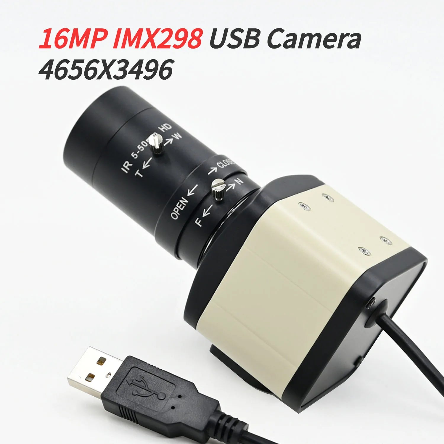 16MP Camera Module HD, IMX298 USB Webcam,4656X3496 10FPS ,High Shoot Document Scan ,UVC OTG For Windows Andriod Raspberry Pie