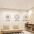 1-10PCS 5W Smart LED Downlight WiFi Ble Ceiling Lamp RGB Lamp APP Remote Control Color Changing Light for Google Alexa Home