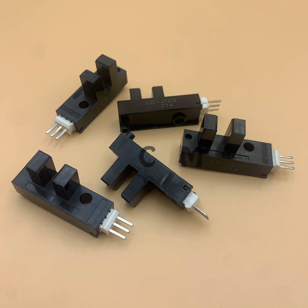 4PCS LG-JT02 Home Position Sensor Limited F Shape Switch for Eco Solvent UV Flatbed Printer Allwin Dika Xuli Thunderjet Human