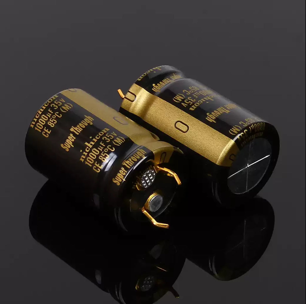 2PCS nichicon LKG TYPE-III 680UF 1000UF 2200UF 25V 35V 50V 63V 100V Super Through Audio Capacitor HI-FI KG free shipping