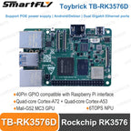 Toybrick TB-RK3576D Development Board 6.0T High Computing Power POE Power Supply Rockchip RK3576 ARM Motherboard 4GB/8GB LPDDR4X