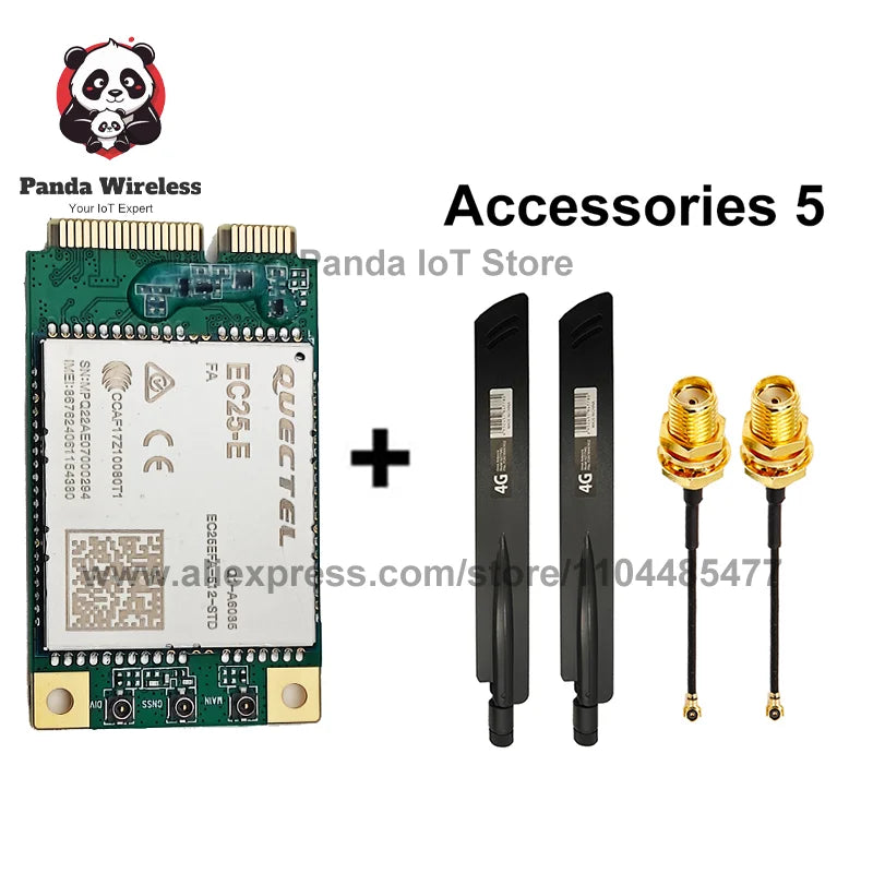 Quectel EC25 Series EC25-E/EC25-EU/EC25-A/EC25-AF/EC25-AFXD/EC25-AUX/EC25-EC/EG25-G/EC25-AFX/EC25-EUX  LTE Mini PCIE with kits