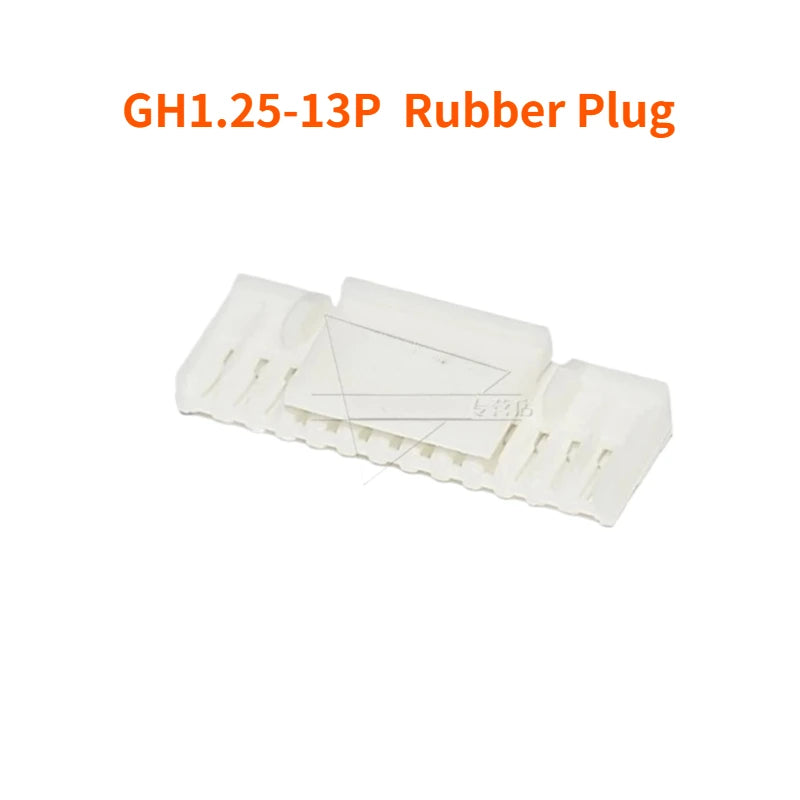100PCS   GH1.25 Locking Connector with Buckle  2 3 4 5 6 8p Horizontal/vertical Mounting  Rubber Shell  Terminal