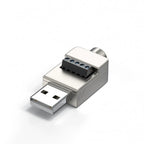 Type A USB Connector USB Plug USB 2.0 Adapter Connector Jack Type-A 4-pin Male/Female Plug 4 pin 4 Pin Screw Terminal Plug
