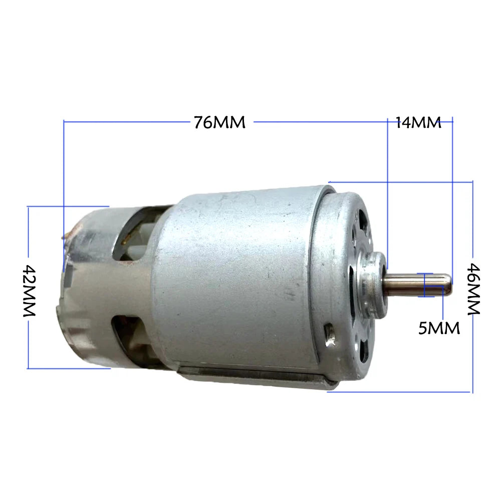 12-24VDC 775 Spindle motor 12000-24000RPM Large Torque Brush dc motors 775 180W lawn mower motor with ball bearing