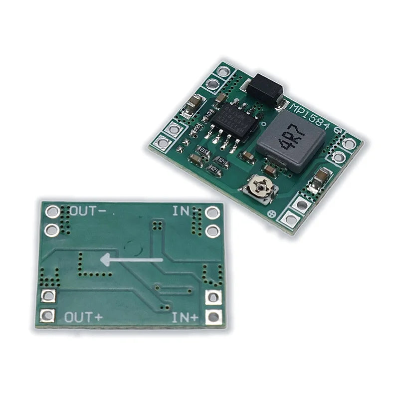 MP1584EN DC-DC Step Down Module 3A Adjustable Buck Converter Ultra-Small Size for Arduino Replace LM2596 0.8-20V 3.3V 5V 9V 12V