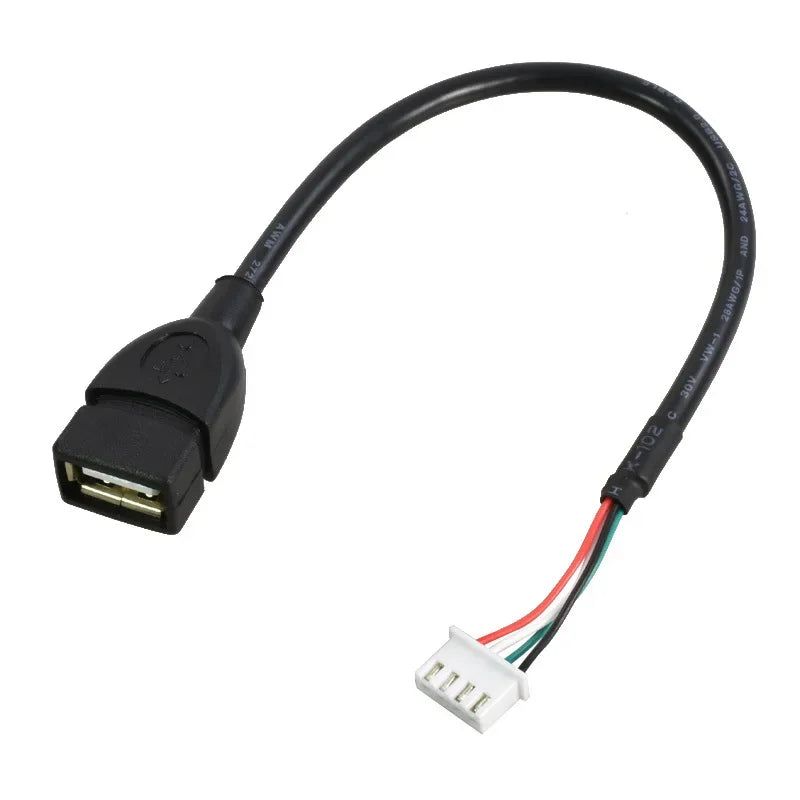 USB to 4P xh2.54 cable USB to 4P MX1.25 USB to PH2.0 Cable USB to Dupont 4 pin Cable 30cm