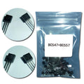 50PCS/Lot Transistor kit BC547 and BC557, 2N5551 and 2N5401 ,BD140 and BD139 NPN PNP Transistor TO-92/126 Triode Transistor set