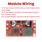 Buck Converter DC-DC 12-100V TO 5V 12V Buck Regulator Step-Down Power Supply Module 3A Low Ripple Voltage Step Down Board
