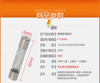 Glass Fuse  5*20MM 6*30MM  100PCS/LOT 250V 0.1A 0.2A 0.3A 0.5A 1.25A 1.5A 3.15A 6.3A 1A 2A 3A 4A 5*20 5X20  Fast Blow